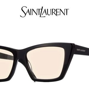 Saint Laurent Black Frame Sunglasses (never worn). Final $
